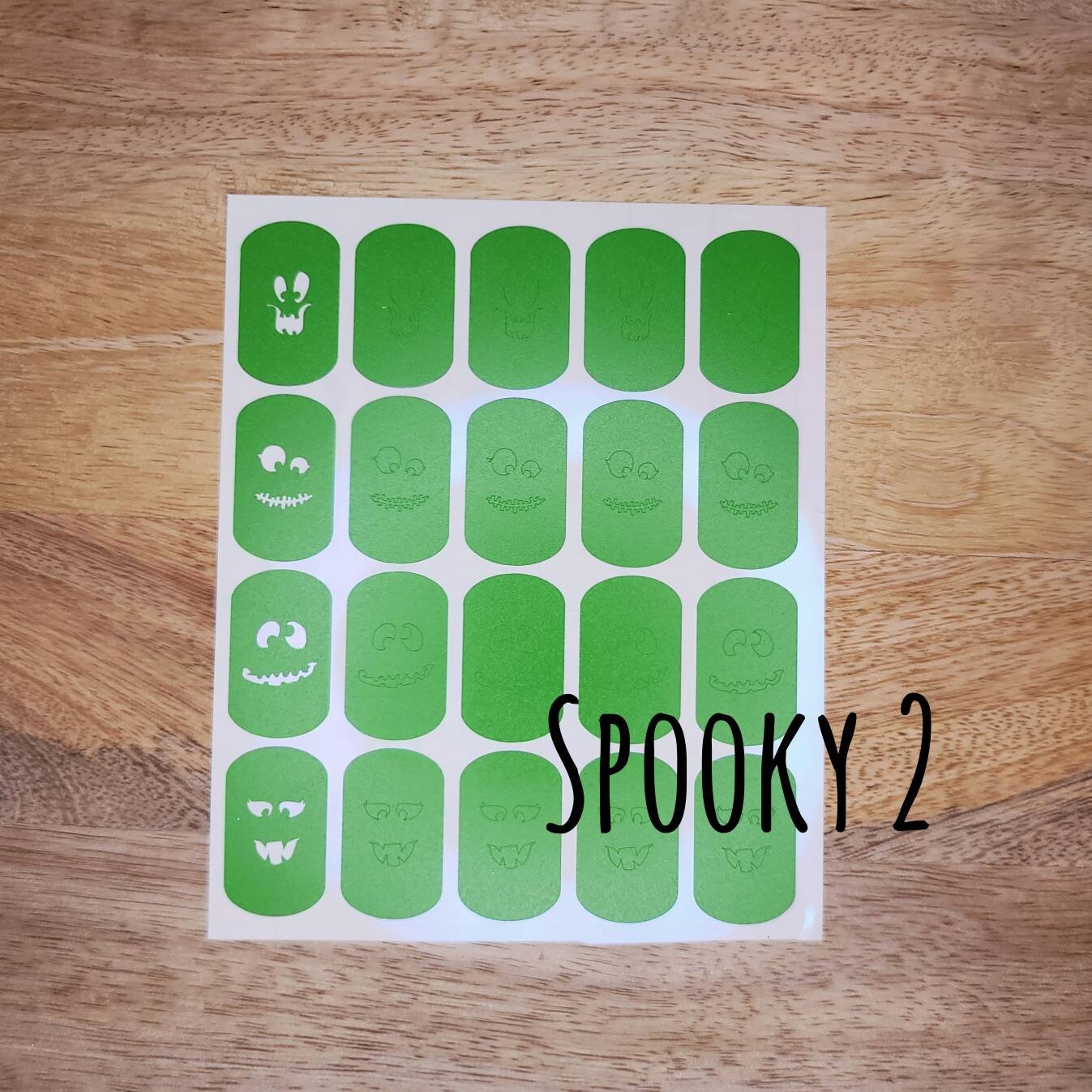 Spooky 2 Nail Vinyls