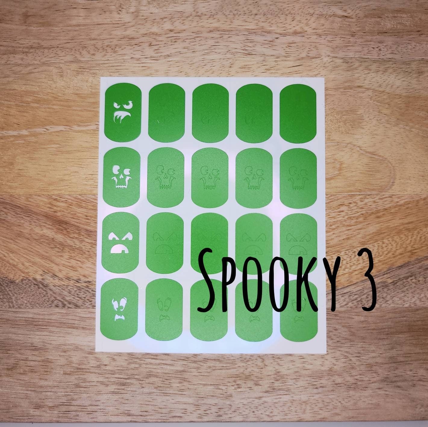 Spooky 3 Nail Vinyls